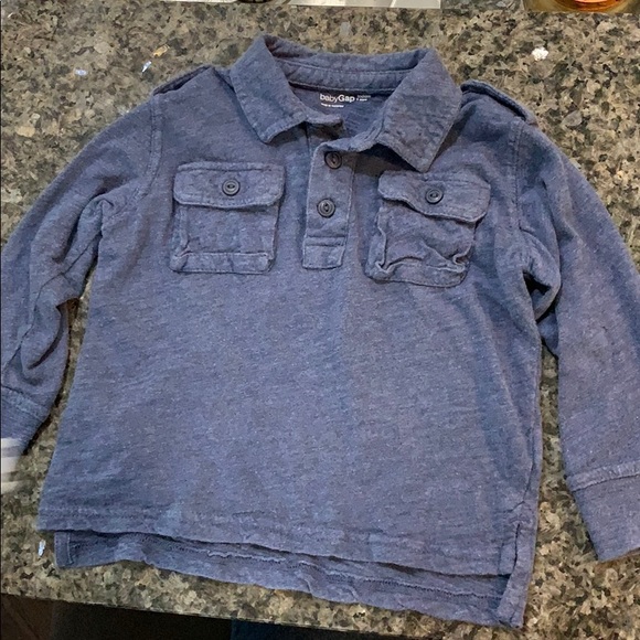 GAP Other - 3 for $15 gap boys blue long sleeve shirt 3t 3